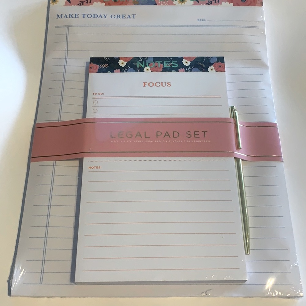 James Burke Legal Pad Set
